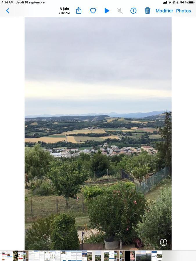 Chateauneuf-de-Galaure Les Figuets 빌라 외부 사진